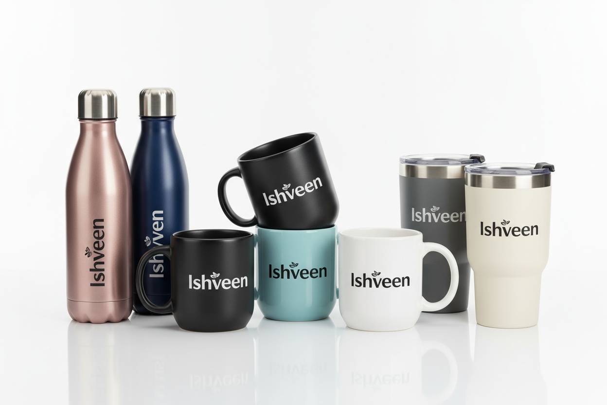Branded Mugs & Bottles