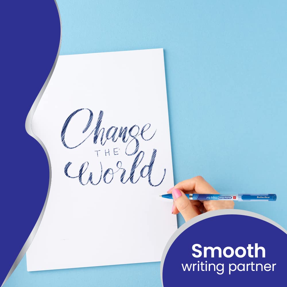 Cello Butterflow Simply Ball Pen Set | Pack of 25 Ball Pens