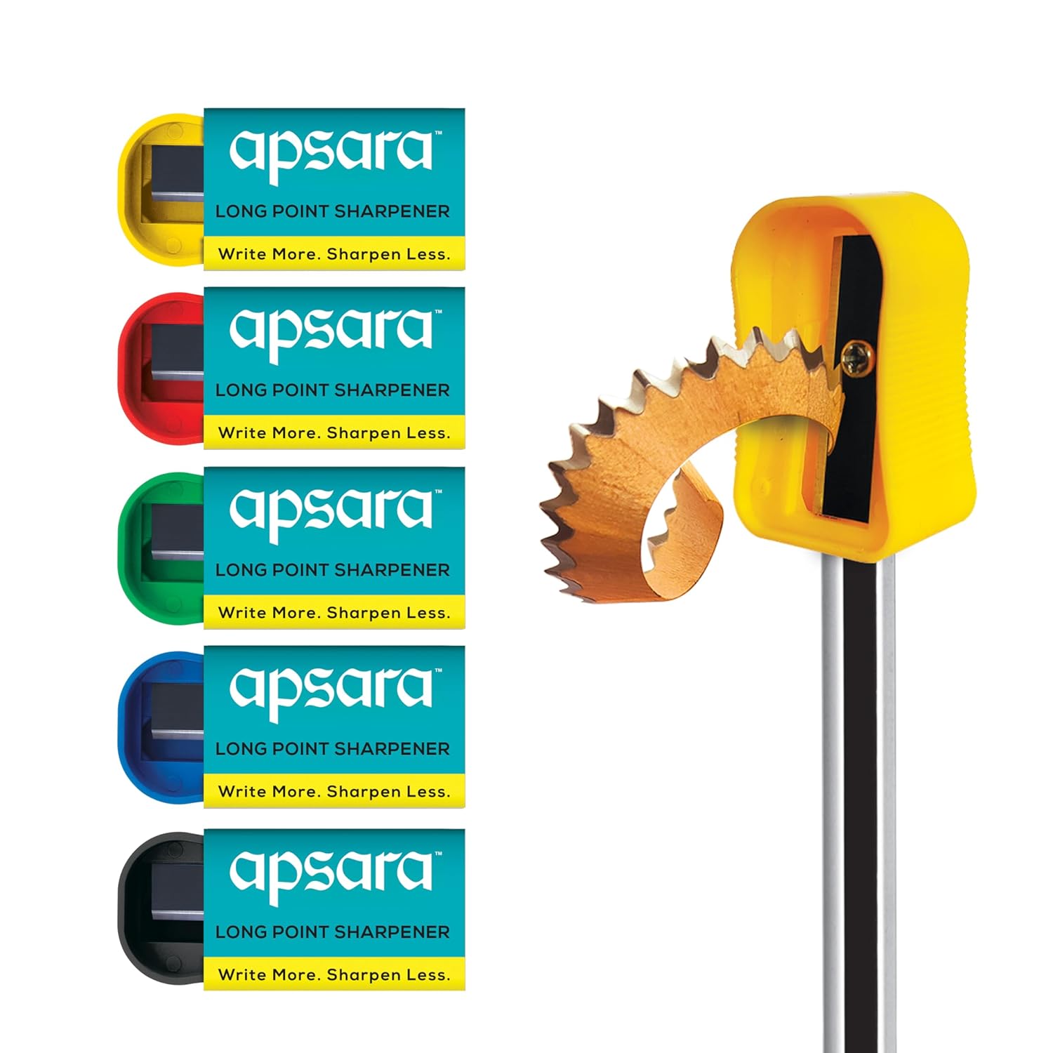 Apsara Long Point Sharpeners (Pack of 20)