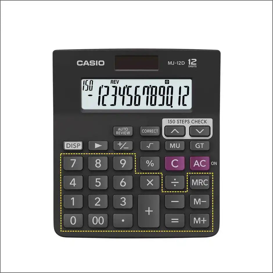 Casio MJ-12D Desktop Calculator