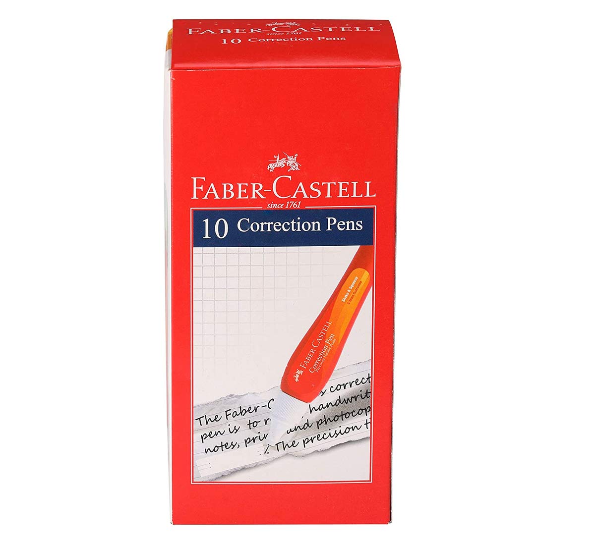 Faber-Castell Correction Pen ( White) - Pack of 10