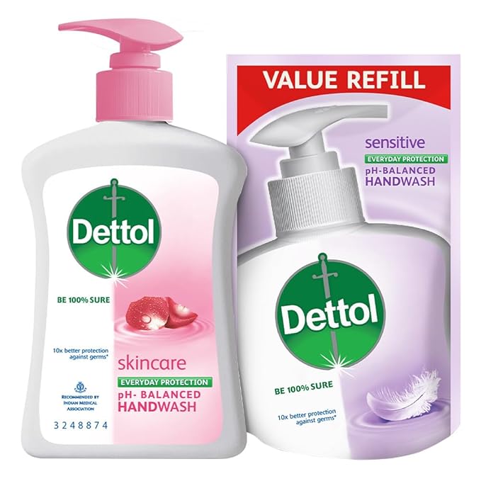Dettol Original Handwash 200 Ml+refill Pouch 175ml