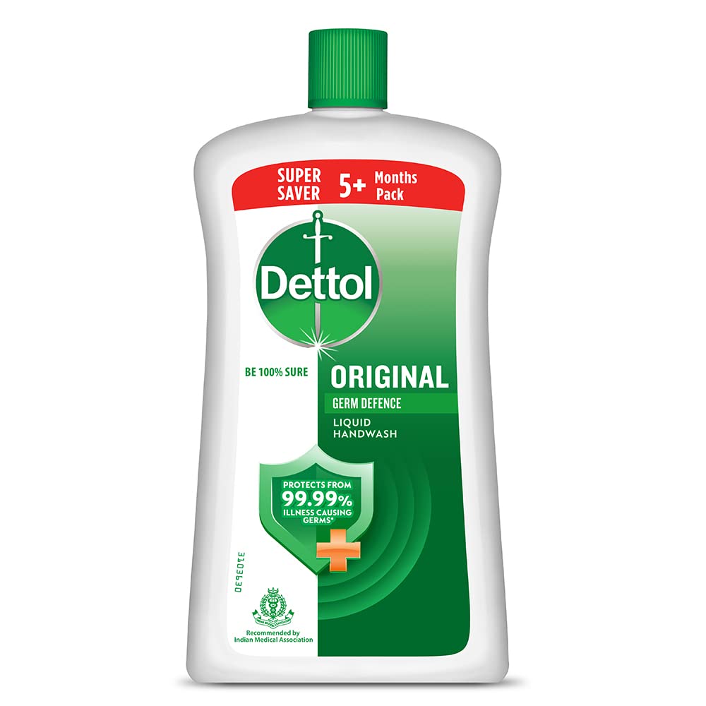 Dettol Liquid Handwash Bottle - Original Hand Wash- 875ml