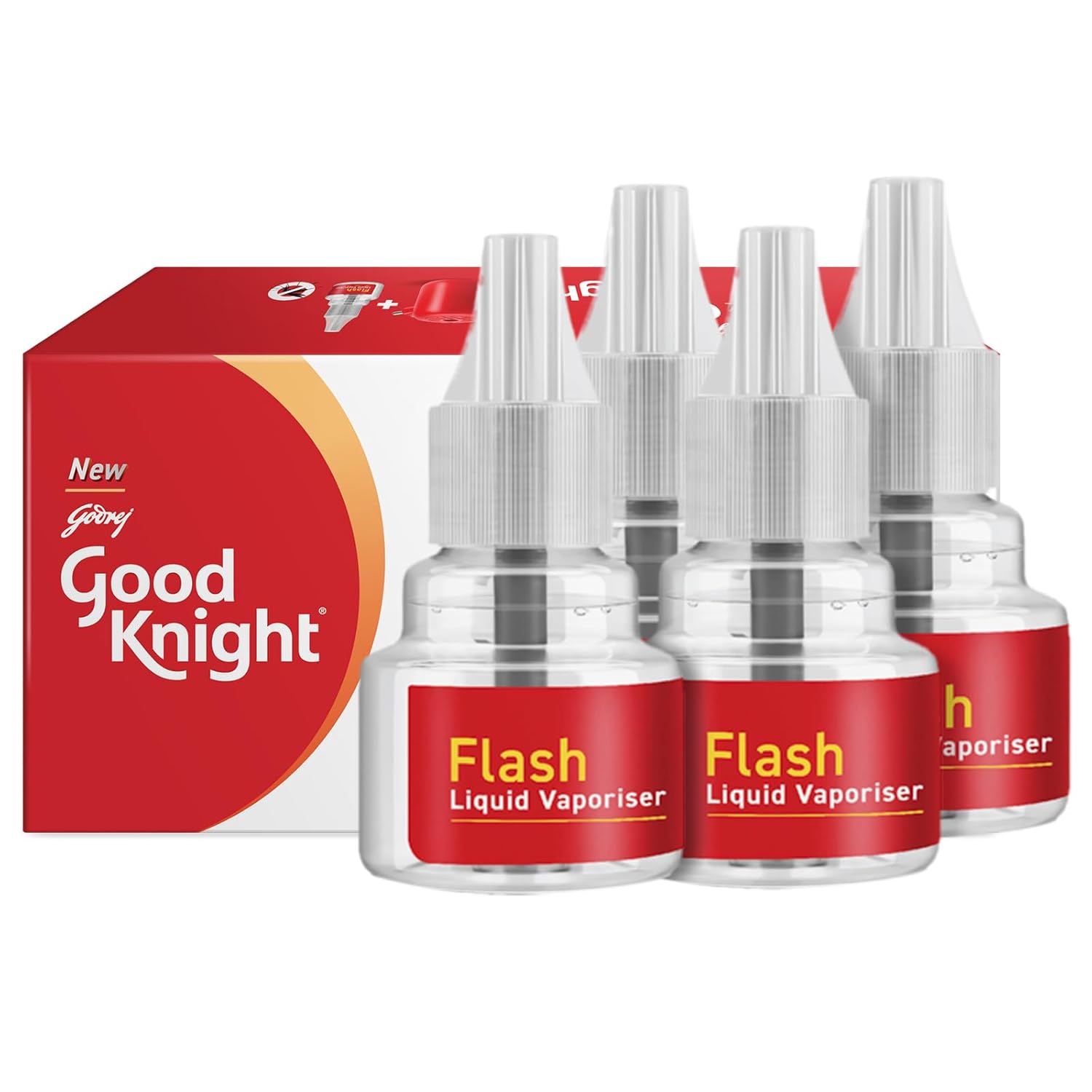 Good Knight Flash Liquid Vaporiser Pack Of 4 (45ml Each)