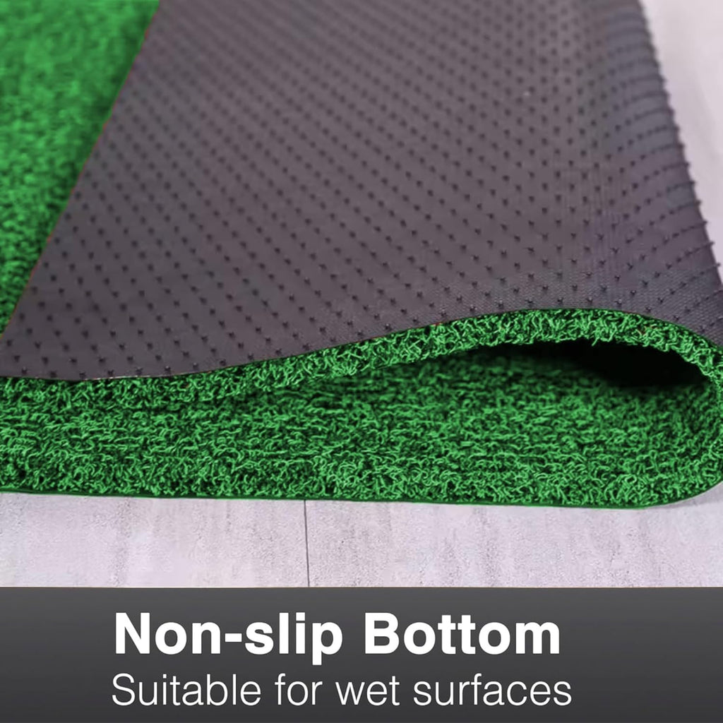 Green Noodle Floor Mat