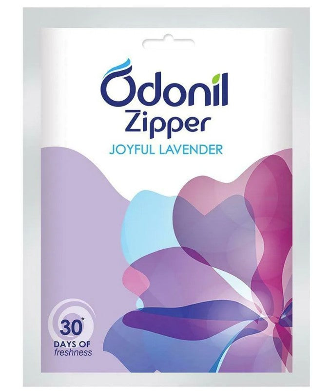 Odonil Zipper Joyful Lavender Air Freshener 10 g