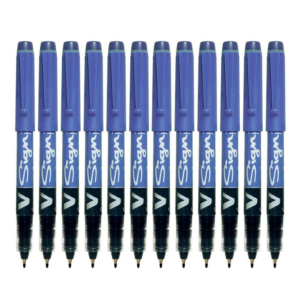 Pilot V Sign Blue Pen (Pack of 12 )