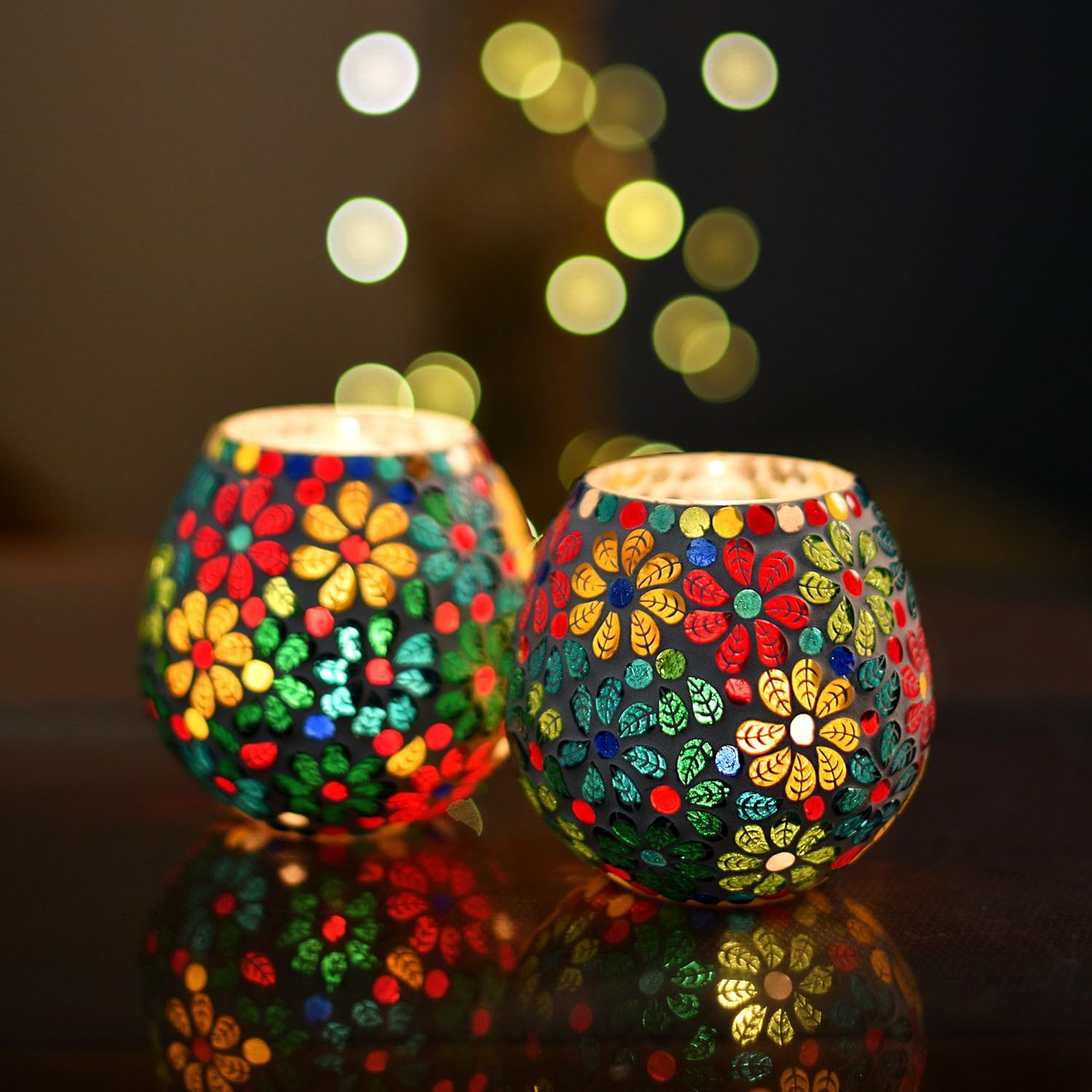 Tealight Candle Holders ( Pack of 2 )