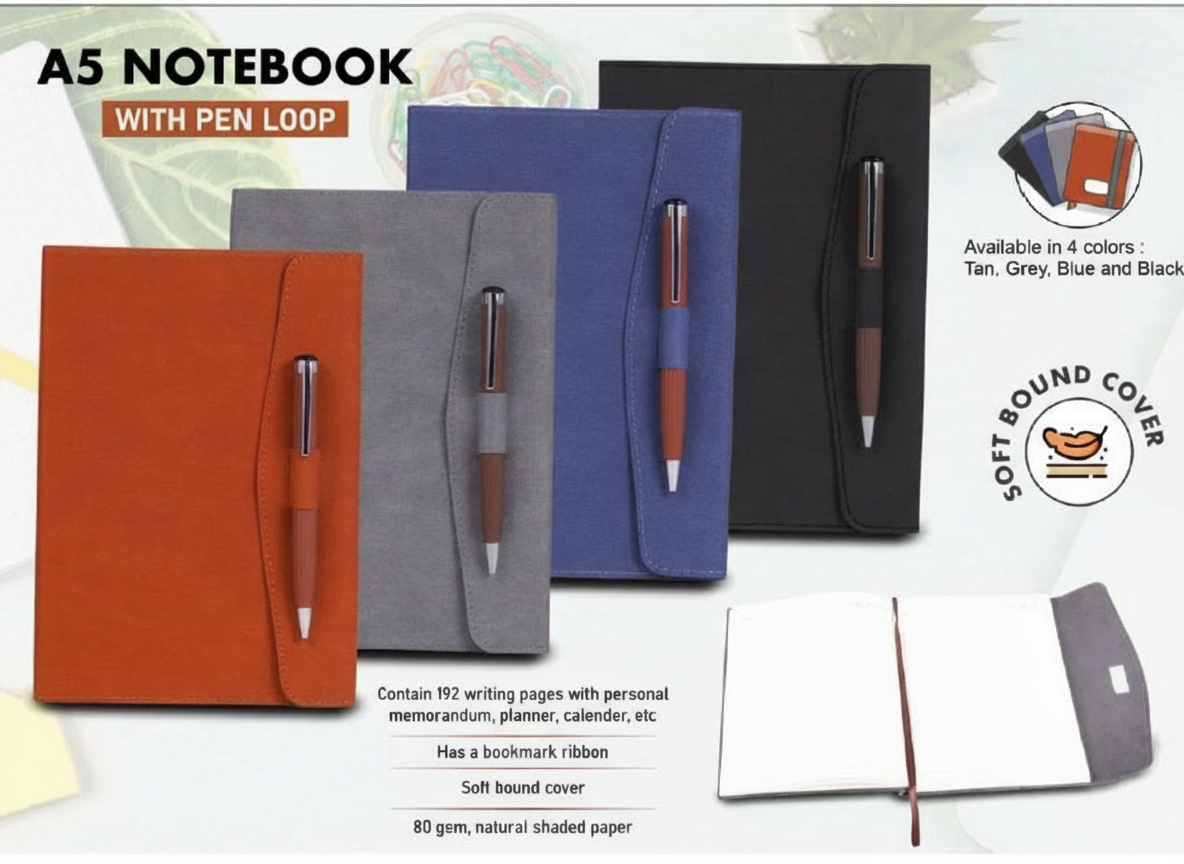 A5 Notebook catalog image without product code