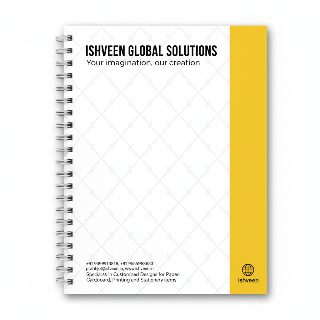 Ishveen Global Solutions Notebook - High Quality