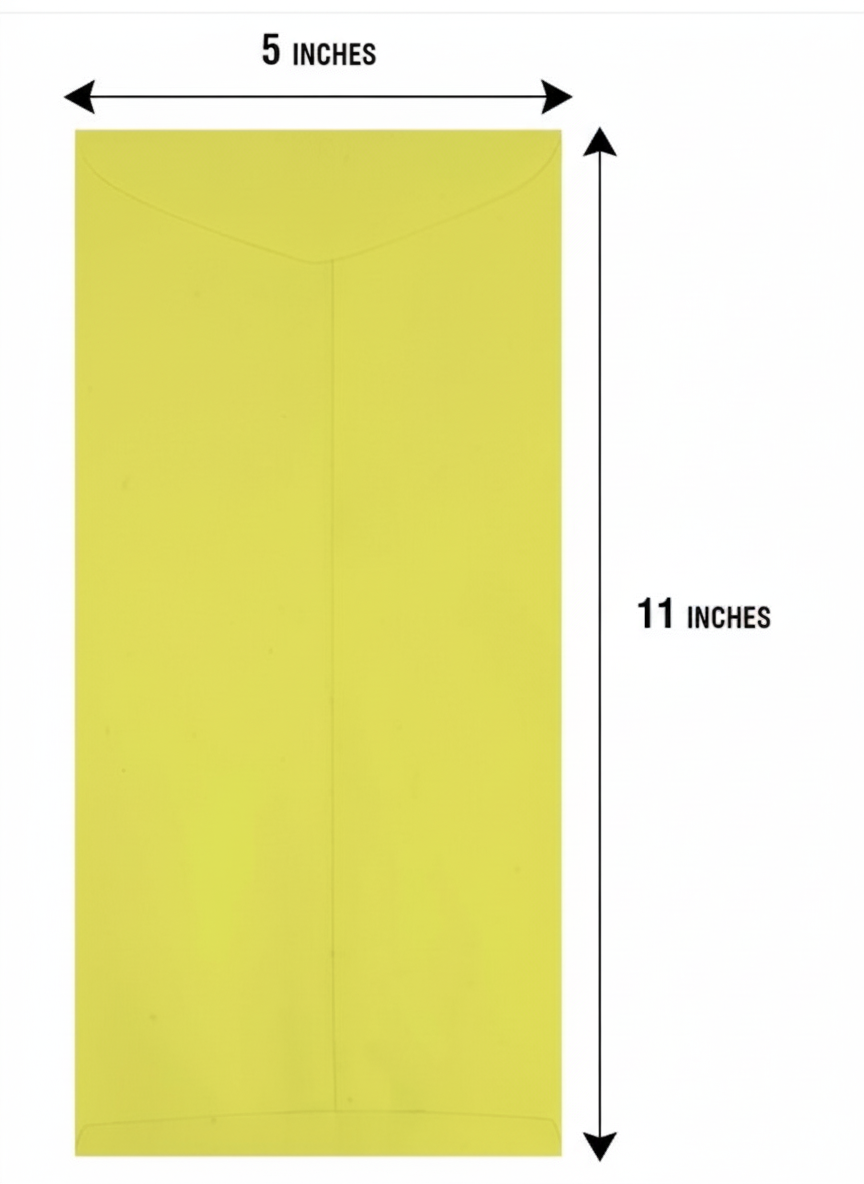 Yellow Envelope 11x5